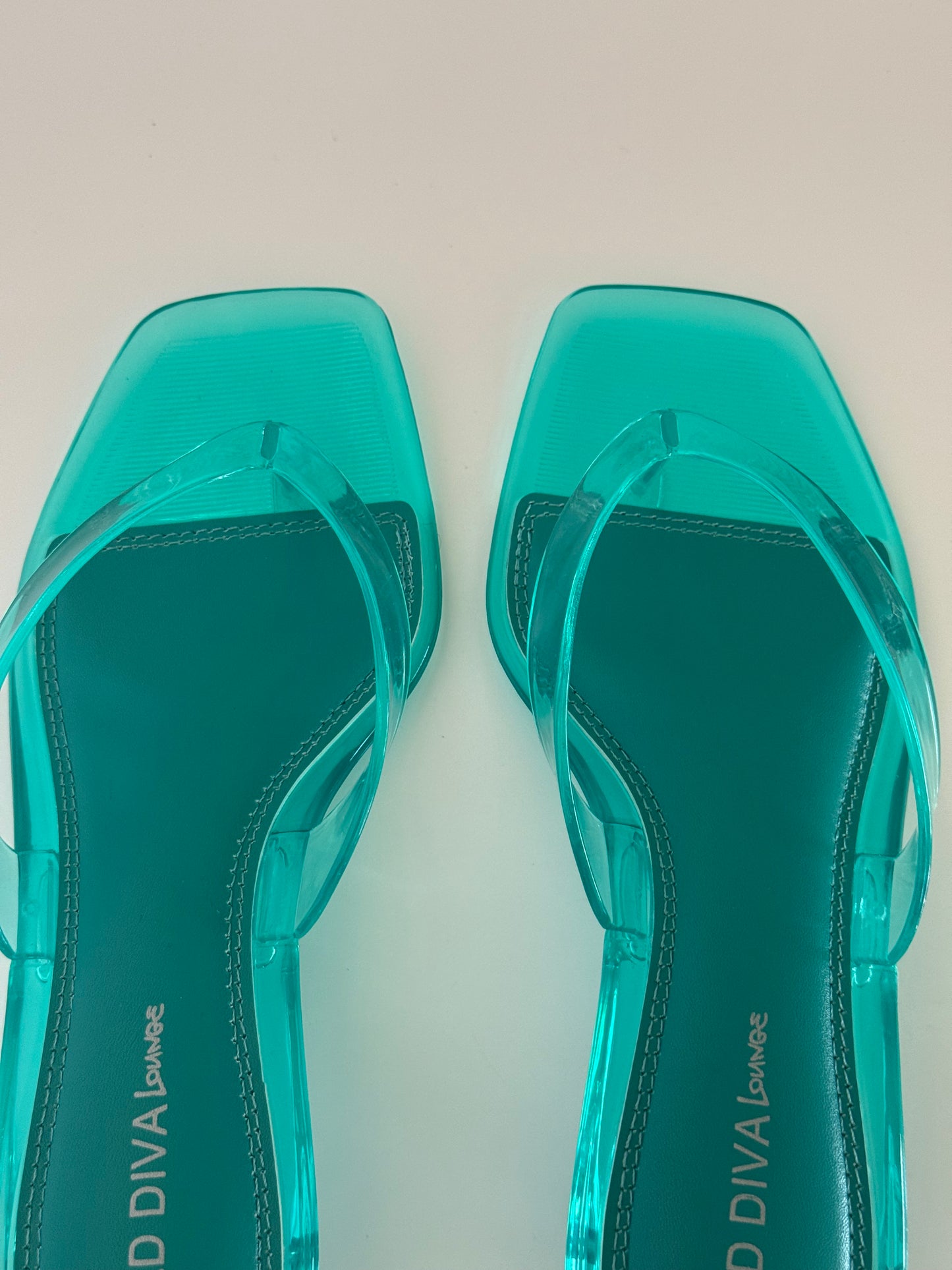 Mermaid Glass Kitten Heel