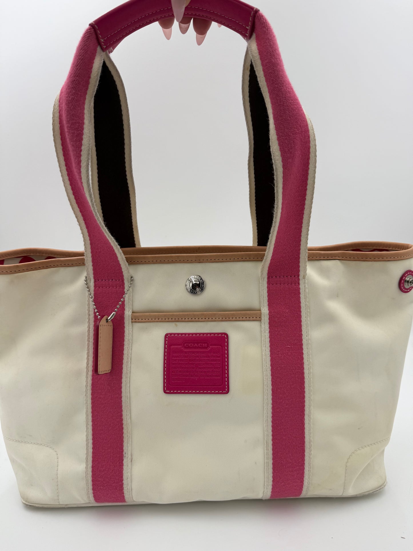 Coach Hamptons Weekend Tote Bag