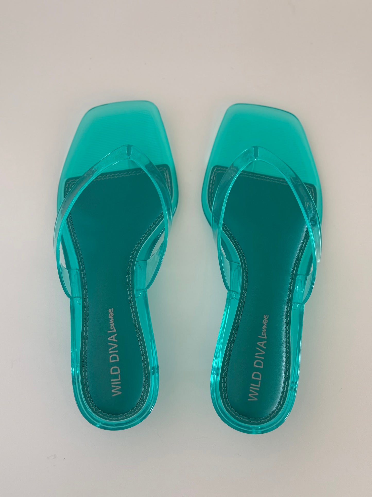 Mermaid Glass Kitten Heel