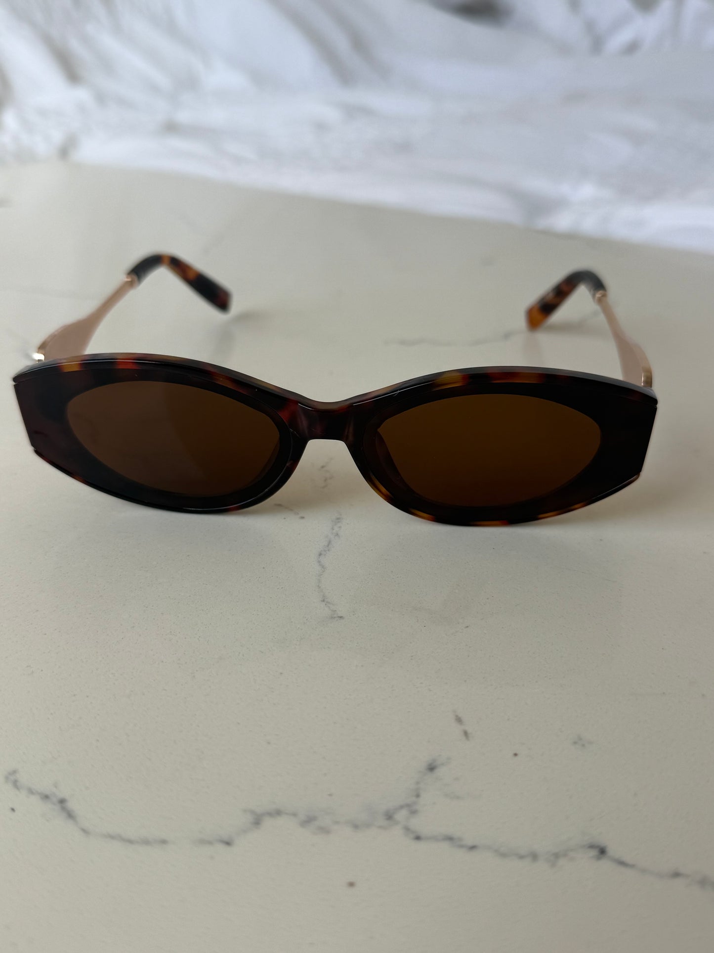 Black Cat-Eye Sunglasses