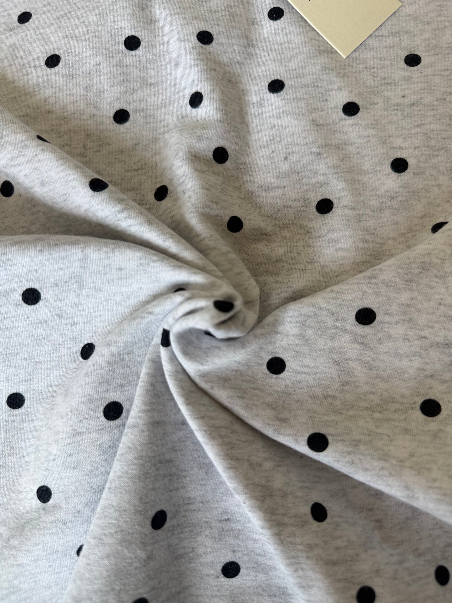 Grey Polka Dot Tee