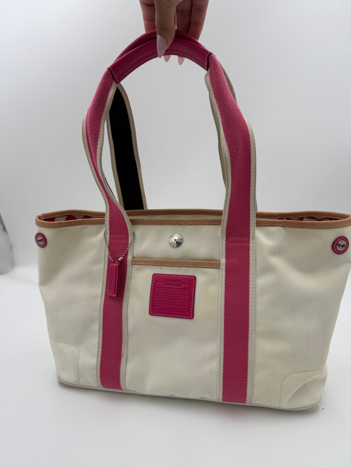 Coach Hamptons Weekend Tote Bag