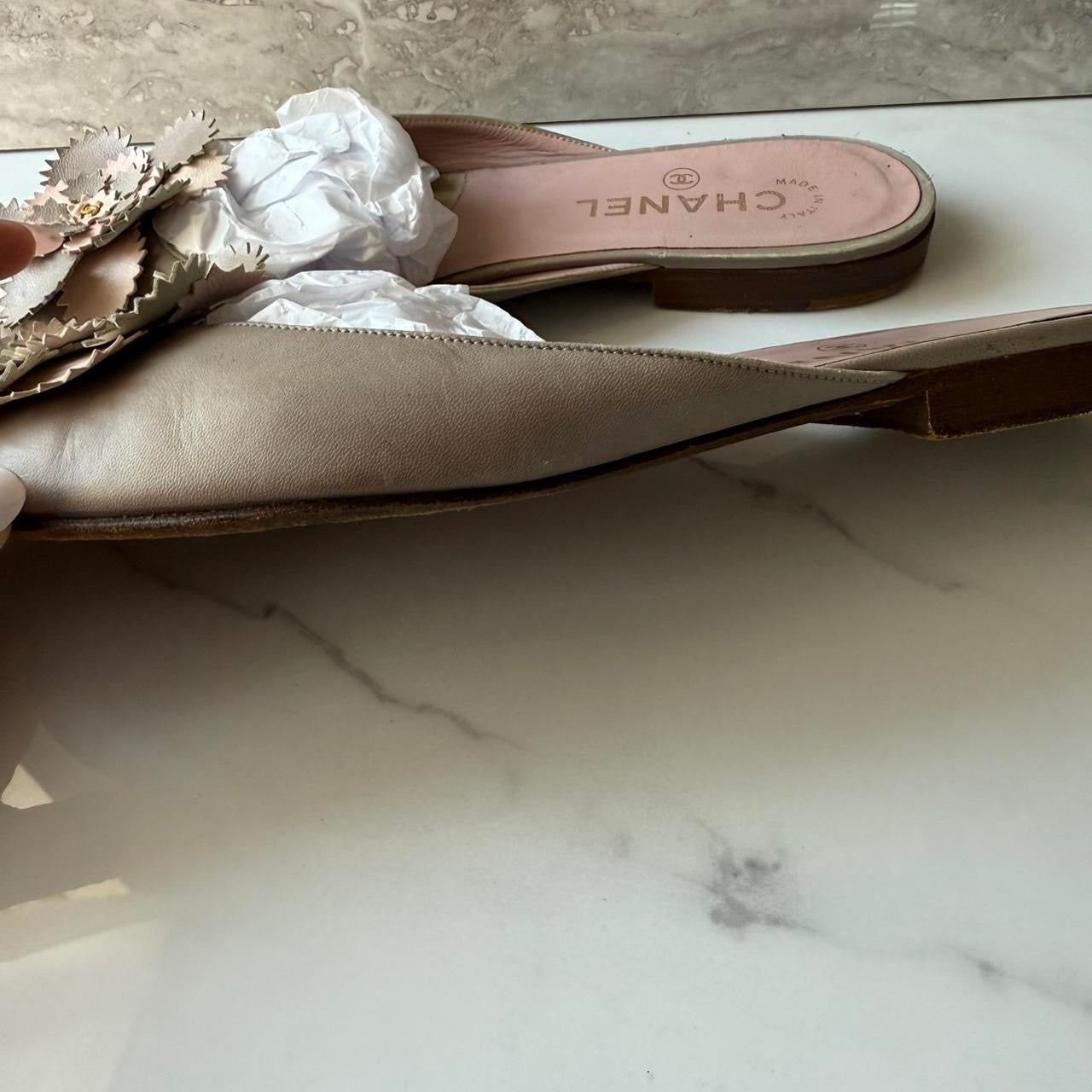 Vintage Chanel Mules
