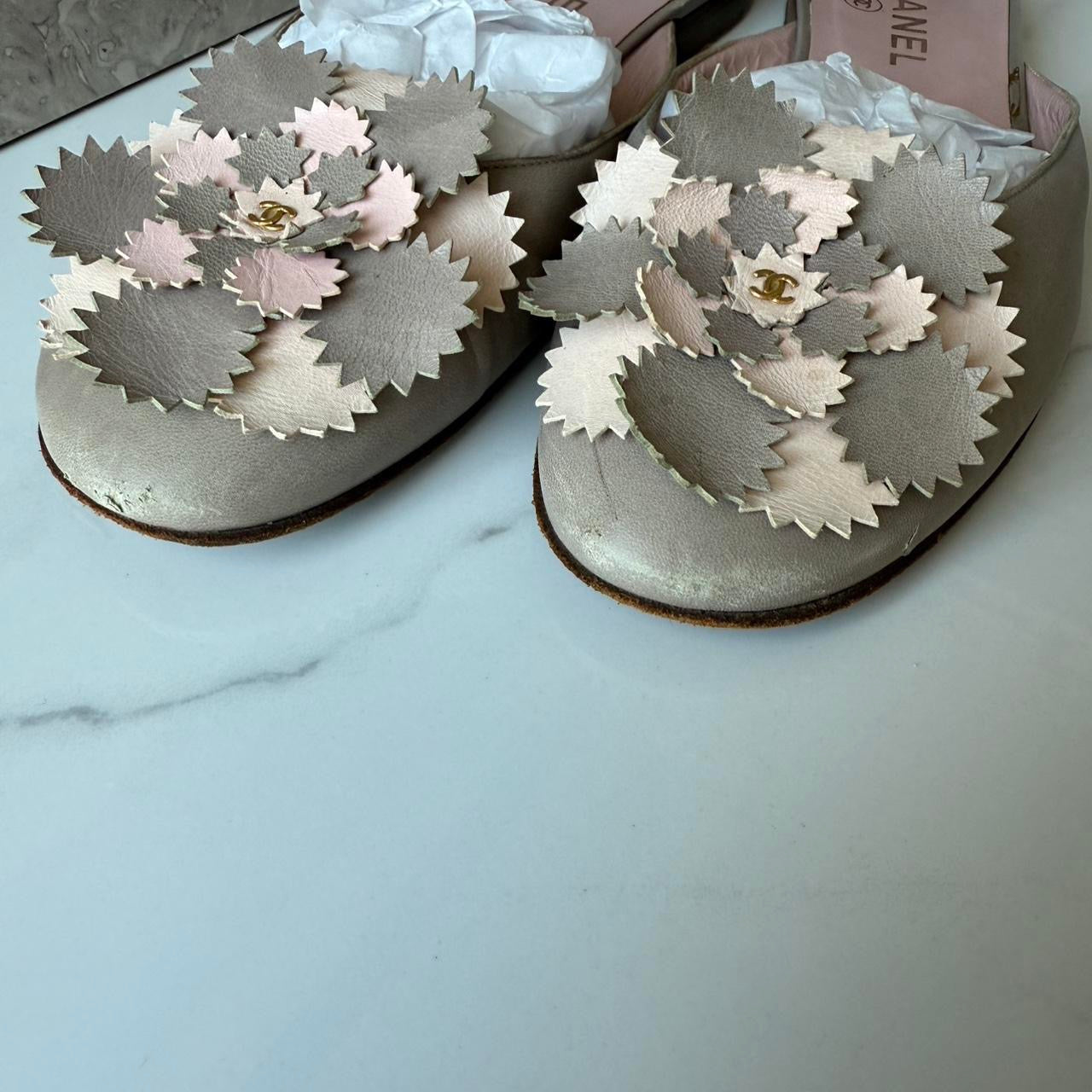 Vintage Chanel Mules