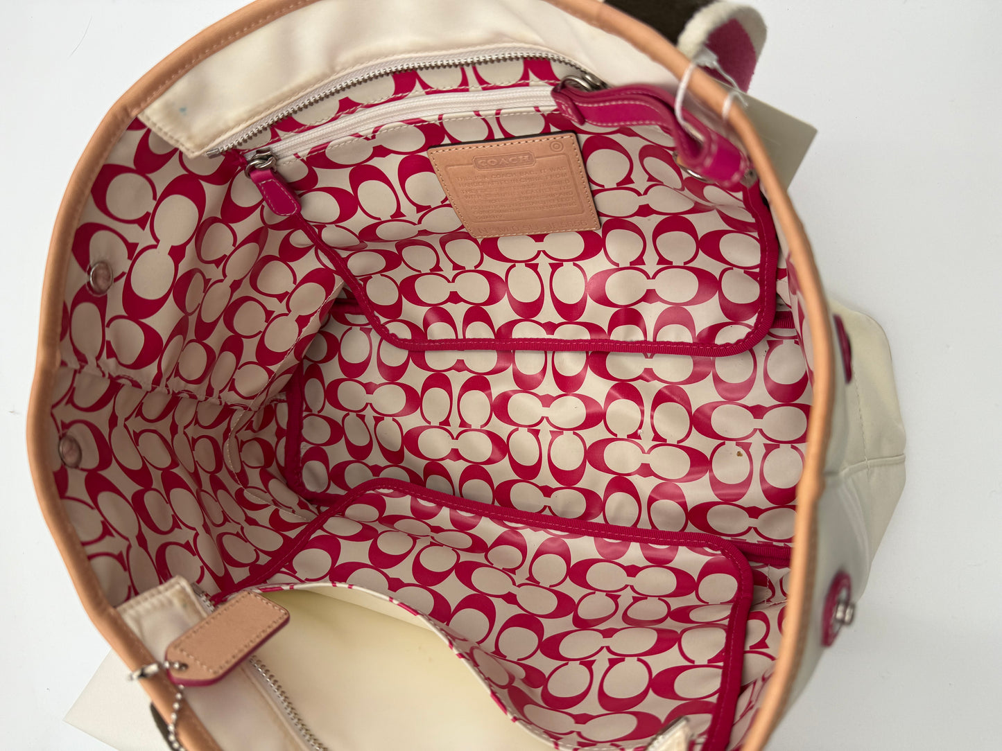 Coach Hamptons Weekend Tote Bag