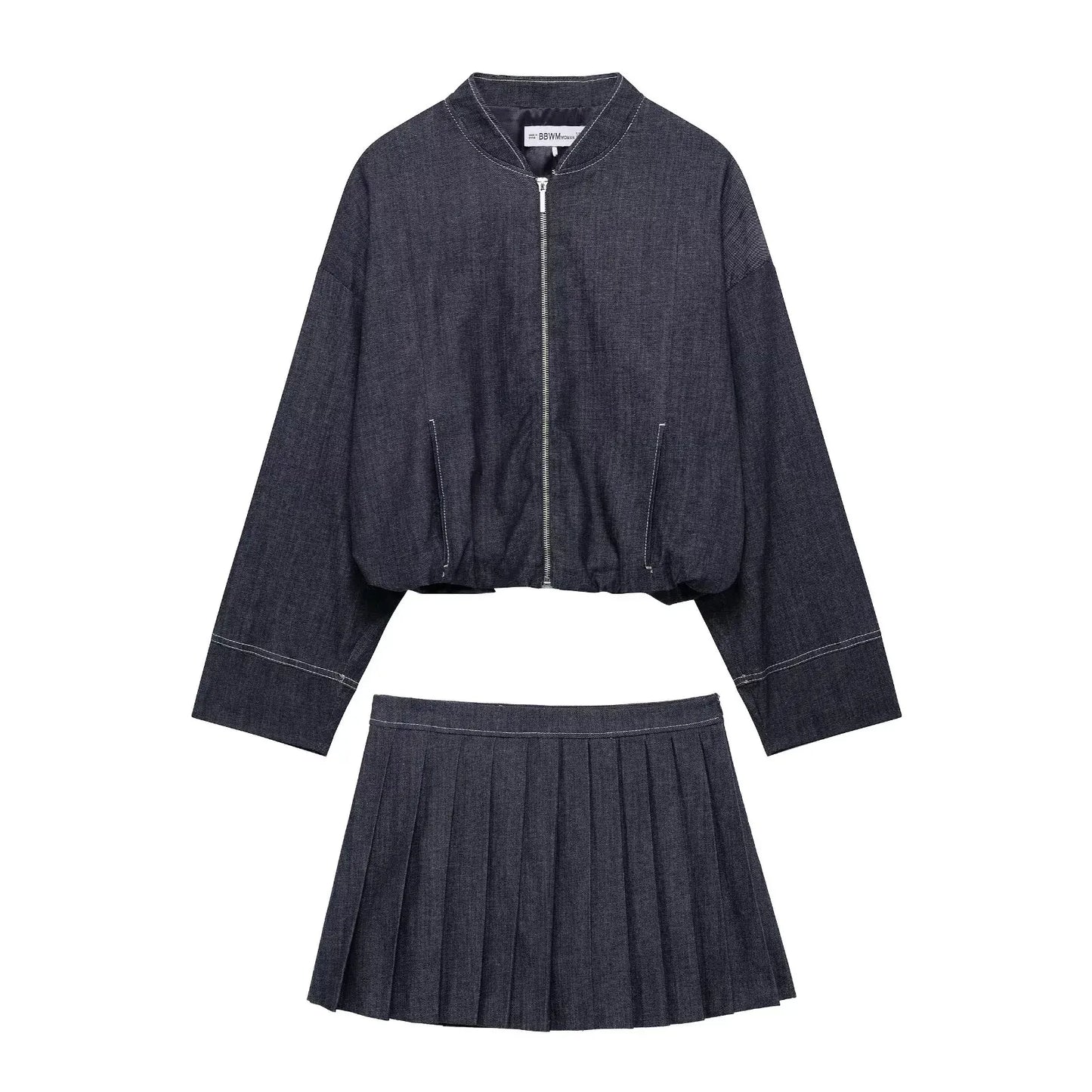 Midnight Angel Denim Set