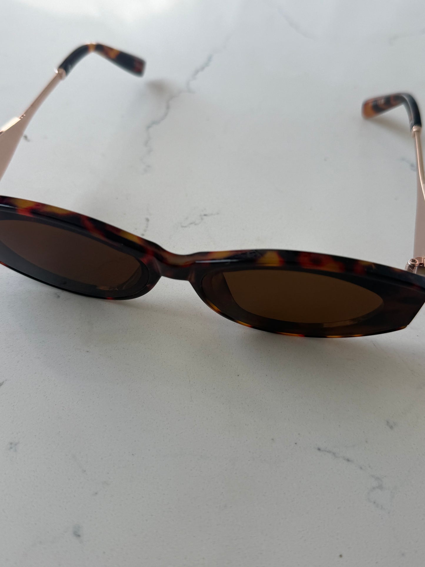 Black Cat-Eye Sunglasses