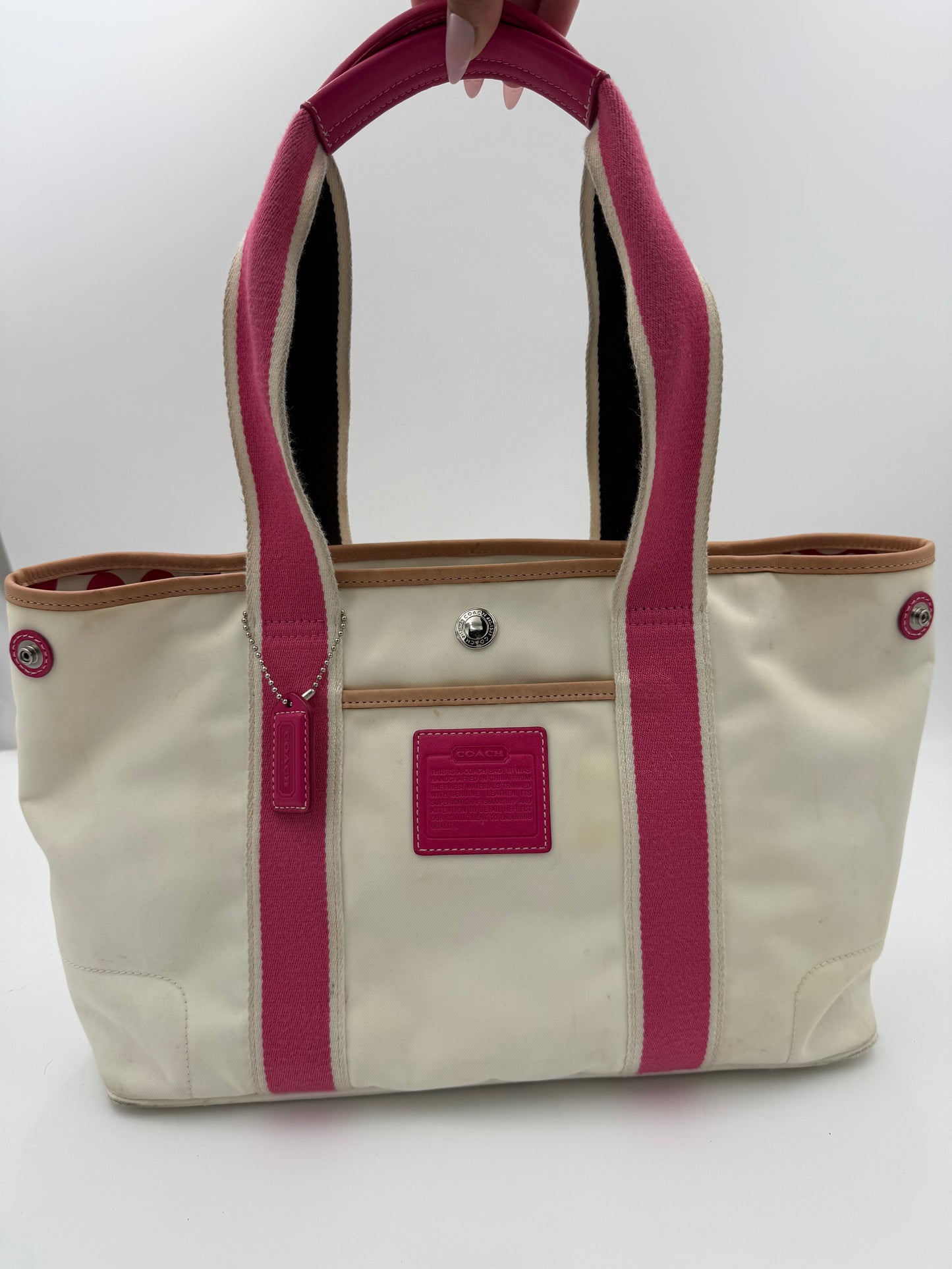Coach Hamptons Weekend Tote Bag
