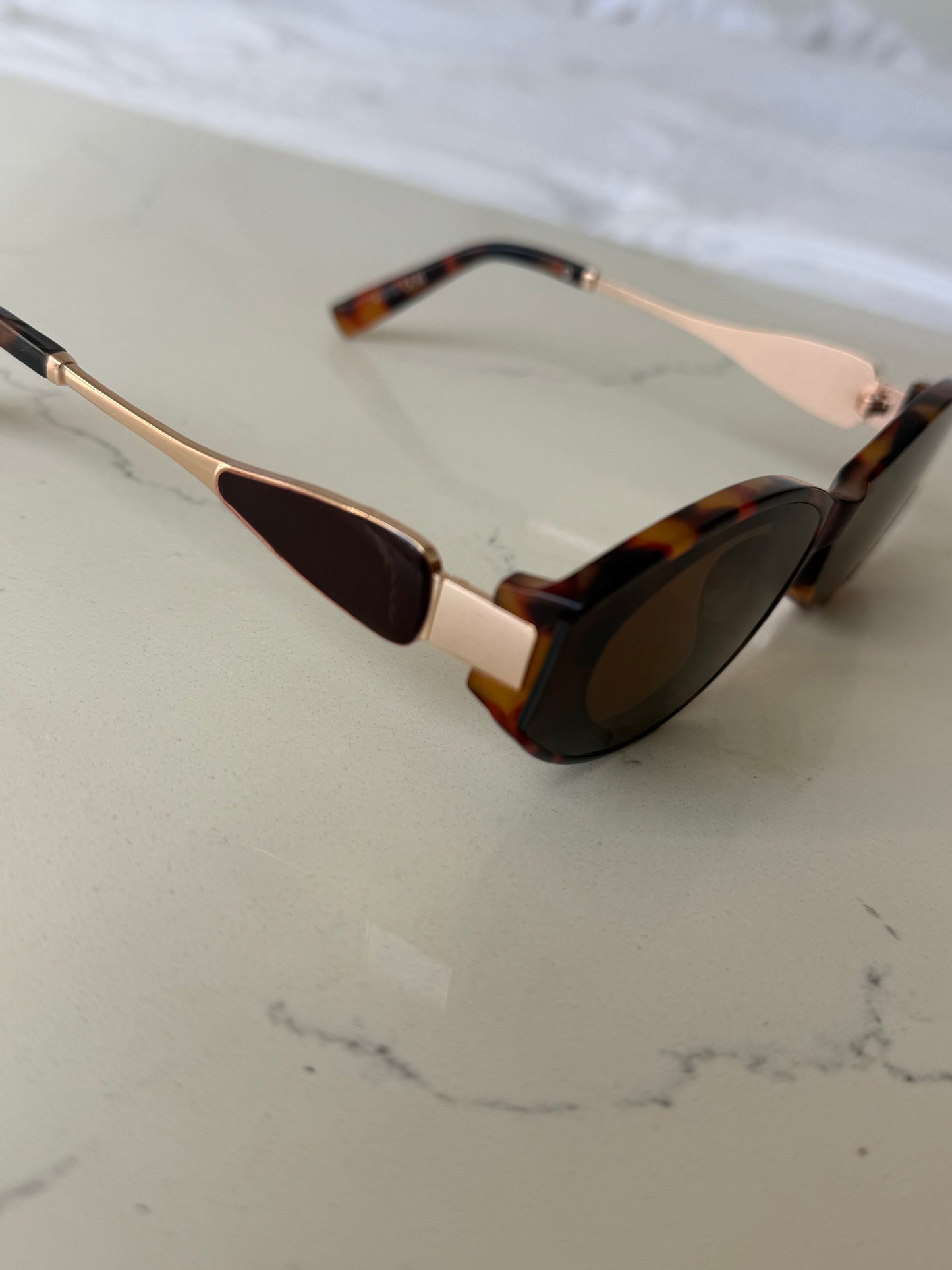 Black Cat-Eye Sunglasses