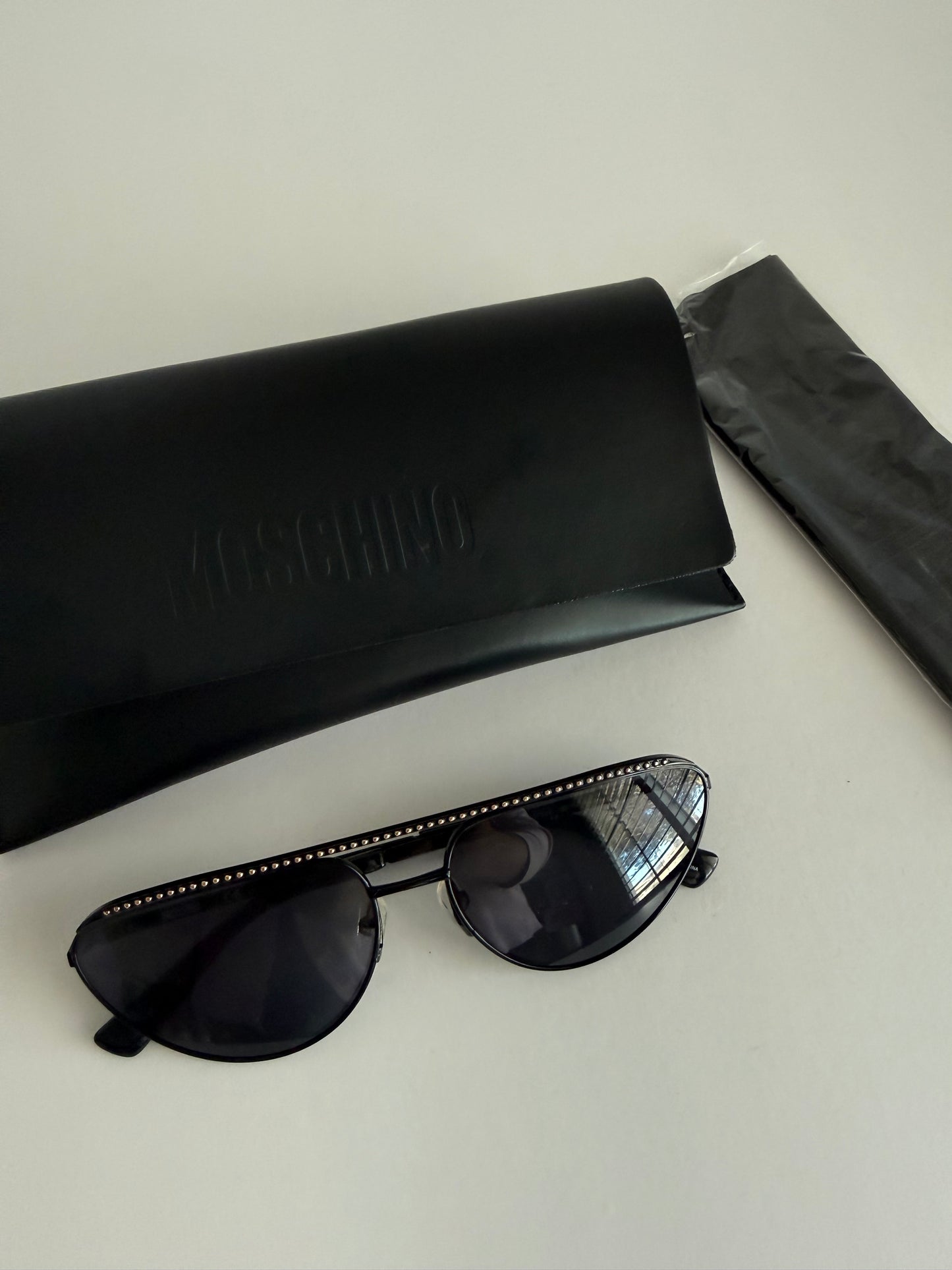Moschino Cat Eye Sunglasses