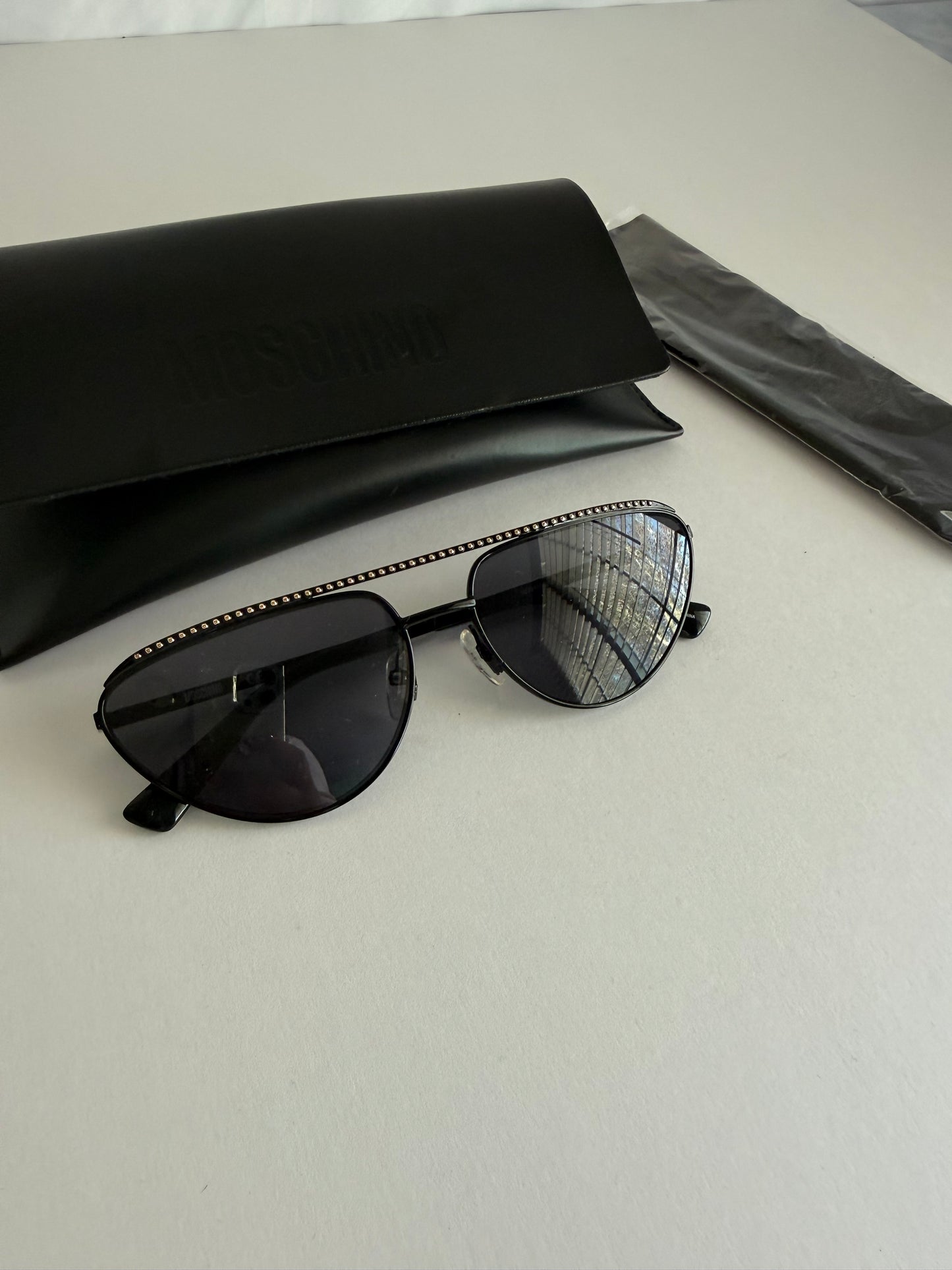 Moschino Cat Eye Sunglasses
